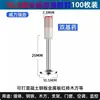 Clip Colgador de Suministro de Agua Multiusos de PVC Rojo y Azul 20 25 32 40 Tubería de Agua Ajustable Tubería de Gas Base de Agujero Pequeño Clip de Tubería