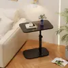 Mesa auxiliar de altura ajustable para uso doméstico, adecuada para apartamentos pequeños, salas de estar, mesitas de noche, escritorios de computadora y almacenamiento junto a la cama en el dormitorio