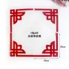 Criação Criativa de Anel de Porcelana Azul e Branca Estilo Chinês Material de Borda Adesivos de Parede Decorativos Tema de Layout de Sala de Aula de Jardim de Infância Parede