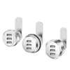 Cerradura de Contraseña para Cajón Cerradura de Lengüeta Giratoria de Aleación de Zinc Cerradura para Caja Eléctrica Buzón Cerradura para Cajón de Gabinete Cerradura Digital Mecánica de Contraseña