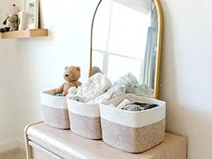 basket 9x9 storage cubes 9 inch storage bins baskets for organizing small woven basket decorative