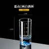 Conjunto de alta qualidade estilo chinês de 0,1 kg para copo de licor e decantador para uso doméstico, copo de vinho criativo de 100 ml com marcações