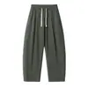 Yidao Vintage 2026 Primavera Nuevo Estilo Old Money Pantalones Casuales Rectos de Pierna Ancha para Hombre High Street Sueltos Transpirables Pantalones Largos