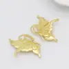 Mariposa Chapada en Cobre Set de 1 Par Pasador Estilo Antiguo Accesorios para Joyería DIY Corona de Pelo Accesorios para el Cabello de Novia Materiales Hechos a Mano Hanfu
