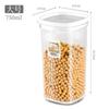 Caja Sellada para el Hogar Tarro de Almacenamiento Multifuncional Caja de Almacenamiento de Granos Tarro de Plástico de Grado Alimenticio Moderno para Cocina
