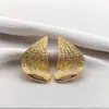 Pendientes Redondos Geométricos con Patrón Irregular Retro Simple, Pendientes con Diseño Elegante y Único, Accesorios para Orejas Versátiles y Elegantes