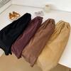 Pantalones para Niños 2026 Invierno Estilo Coreano Color Sólido Casual Pantalones de Pana Engrosados para Niños y Niñas, Versátiles Pantalones Rectos con Forro de Felpa para Niños