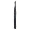 Pinza para Cejas de Acero Inoxidable Negra, Boca Oblicua, Boca Plana, Pinzas para Cejas, Depilación de Cejas, Injerto de Pestañas, Pinzas para Cejas, Herramientas de Belleza, Pinza para Cejas