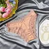 Ropa Interior Femenina de Comercio Exterior, Una Pieza, Encaje, Sexy, Material Suave, Tiro Bajo, Refuerzo de Algodón, Bragas, Venta al por Mayor, Fuente de Suministro de Ropa Interior