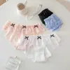 Dulces y Delicados ~ Bragas de Encaje Dulce Estilo Japonés para Mujer, Delgadas Transpirables Algodón Puro en la Entrepierna Sexy Braguitas de Chica Pura Deseo