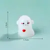 Micro-paisaje de comercio transfronterizo lindo Cupido pequeño ángel luminoso accesorios decorativos DIY mini adornos pequeños de resina