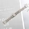 Adequado para Google Pixel 41mm Nova Pulseira de Metal para Relógio com Caixa em Formato de Diamante Google 1/2/3/4/5 Pequenas Três Contas