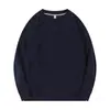 Suministro transfronterizo de comercio exterior: Sudadera cálida de forro polar de doble cara de 300 g para hombre, corte holgado, mangas raglán, cuello redondo, chaqueta con forro de forro polar