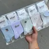Calcetines Nuevos de Media Pantorrilla para Otoño e Invierno, Calcetines Deportivos, Letras Color Café Gracia, Mismo Color, Cómodos y Transpirables, Venta al por Mayor por Fabricante