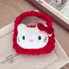 Bolsa de Hilo de Felpa de Dibujos Animados Sanrio Kt Colgante Lindo Billetera para Monedas Bolsa de Almacenamiento de Monedas Tejida a Mano Venta al por Mayor