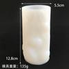 Molde de silicona para vela cilíndrica de aromaterapia con forma de flor de tulipán, para hacer velas DIY hechas a mano, adornos de yeso, molde de silicona