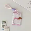 Hisocute Original Tarjetero para Perseguir Estrellas Funda para Exhibición de Polaroid de Tres Pulgadas Colgante Tarjeta de Estudiante de Campus Tarjeta de Comida Funda Protectora