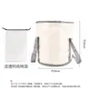 Balde dobrável para banho de pés Bolsa dobrável para banho de pés doméstica com isolamento Térmico Banheira portátil para banho de pés para viagem ao ar livre Bacia alta para lavar os pés até a panturrilha