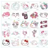 Pegatinas de Tatuaje de Gatito Baratas Lindas de Dibujos Animados Impermeables de Larga Duración Pegatinas para el Brazo Estilo Ins Lavables para Mejores Amigos