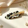 Pinza para el cabello de acetato sin costuras estilo coreano para flequillo lateral, Pasador sin costuras para mujer, Pinza popular para el cabello para maquillaje, Accesorio para el cabello sin costuras