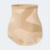 Pantaletas sin costuras de talle alto con control de abdomen y realce de glúteos para mujer, Ropa interior adelgazante antibacteriana 7A fina para postparto, Talla grande de ropa interior de verano para mujer