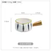 Prato Cerâmico Pequeno para Café com Leite, Prato de Temperos, Molheira Vinagre Utensílio de Mesa, Prato de Condimentos, Xícara Pequena de Leite, Leiteira, Estilo Fofo e Divertido