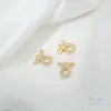 Zircônia Incrustada Ouro 14K Preenchido Cor Duradoura 12 Doze Constelações Pingente DIY Joias Feitas à Mão Pulseira Colar Brincos Pingente
