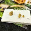 Pendientes de Acero de Titanio con Diamantes Estrella y Luna de Lujo Accesible Estilo Palacio Retro Pendientes de Acero Inoxidable Estrella de Ocho Puntas Pendientes Venta al por Mayor
