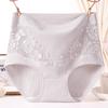 Calcinhas de Algodão de Cintura Alta Patenteadas para Mulheres de Meia-Idade, Estilo Mãe, Tamanho Extra Grande, Shorts 100% Algodão para Mulheres de Meia-Idade e Idosas