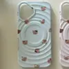 Oso Adorable con Lazo, Soporte Magnético para Funda de Teléfono Apple 18 Promax, Adecuado para 17 Pro, Succión Magnética Wave 16