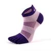 Meikankan Calcetines Transpirables de Algodón Absorbentes de Sudor para Hombre y Mujer, Calcetines de Cinco Dedos con Talón Dividido, Calcetines Deportivos Cortos de Cinco Dedos