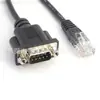 Cable de Comunicación de Pines Db9 a Cabeza de Cristal Rj45 8P8C Línea de Conexión para Equipo de Motor Extensión de Datos de Alimentación