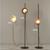 Sala de Estar Minimalista Estilo Wabi-Sabi Luminária de Chão Magnética Ajustável Designer Nórdico Modelo Retrô Iluminação para Sala de Estar Quarto