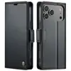 Adecuado para la Nueva Funda Antirrobo para Teléfono Móvil iPhone17 Funda de Cuero para Teléfono Móvil Samsung S24 Funda Protectora Plegable Apple 15