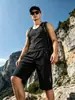 Pantalones Cortos Casuales de Seda de Hielo de Secado Rápido para Hombre, Estilo Veraniego Ultradelgado, Pantalones Capri Deportivos Holgados para Adolescentes y Hombres