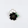Broche de Flor de Rosa y Tulipán Transfronterizo Versátil Metal para Ropa de Niña Corsage Insignia de Joyería Pequeña Fresca Accesorios