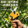 Novas tesouras elétricas recarregáveis de mão, portáteis para uso doméstico e ao ar livre, tesouras de poda para árvores frutíferas de jardim, tesouras para galhos altos com bateria de lítio sem fio