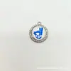 Aliexpress Ebay Venta Caliente Colgante Sororidad Zeta Phi Beta Chica Zob Accesorios para Joyería DIY