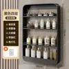 Estante de Almacenamiento de Lujo Ligero para Baño Montado en Pared, Organizador para Baño, Inodoro y Lavabo sin Taladro