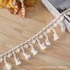 Cinta tejida de cuerda de cáñamo, accesorios para ropa, zapatos y sombreros, cordón de efedra DIY creativo, cuerda de cáñamo al por mayor con lunares