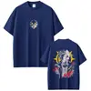 Camiseta Merch de Ludo Gachiakuta de Anime Unisex Casual de Algodón Oversize Moda Masculina Dibujos Animados