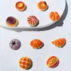 Simulación Creativa de Pan Horneado Accesorios para Joyería Hechos a Mano DIY Adornos de Pegamento de Crema Materiales de Piezas Pequeñas de Resina