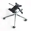 Accesorios de silla de cinco estrellas electrochapados: silla giratoria, silla de computadora, base de silla ejecutiva, armazón, chasis, charola, pistón de gas y ruedas