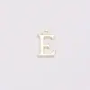 DIY Joyería Aleación de Zinc Veintiséis Letras Inglesas Llavero de Coche Accesorios para Pendientes Venta al por Mayor