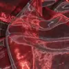 Tejido de organza de alta densidad de dos colores, malla degradada, brillo translúcido, caída, falda esponjosa, tejido para diseñador de ropa