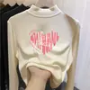Camiseta base de forro polar cepillado para niños, cuello semi-alto, para niñas, ropa interior cálida para otoño e invierno, adecuada para niños mayores