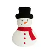 Almohadas de peluche navideñas novedosas transfronterizas: hombre de jengibre, bastón de caramelo, caramelo de menta, árbol de Navidad, muñeco de nieve, cojines de sofá de Papá Noel