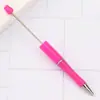 Plumas de Cuentas de Colores, Plumas Creativas para Bolígrafo DIY con Cuentas, Lindos Bolígrafos de Tinta de Gel con Gradiente de Color Macarrón Multicolor, Al por Mayor en Stock