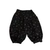 Pantalones Harem Florales Vintage para Niñas 2026 Nuevo Estilo Primavera Bebé Algodón Puro Pantalones Linterna Casuales Pantalones Largos