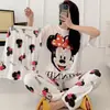 Pijama para Mujer, Conjunto de Tres Piezas de Manga Corta de Verano, Estilo Delgado de Verano, Ropa de Casa Dulce y Linda de Dibujos Animados para Estudiantes Que Se Puede Usar Afuera